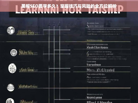 黑帽SEO学习周期与技巧风险深度解析，从入门到精通的全方位指南-第1张图片-威辛SEO网