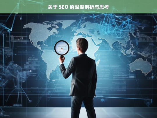 SEO 的深度剖析与思考探究-第1张图片-威辛SEO网